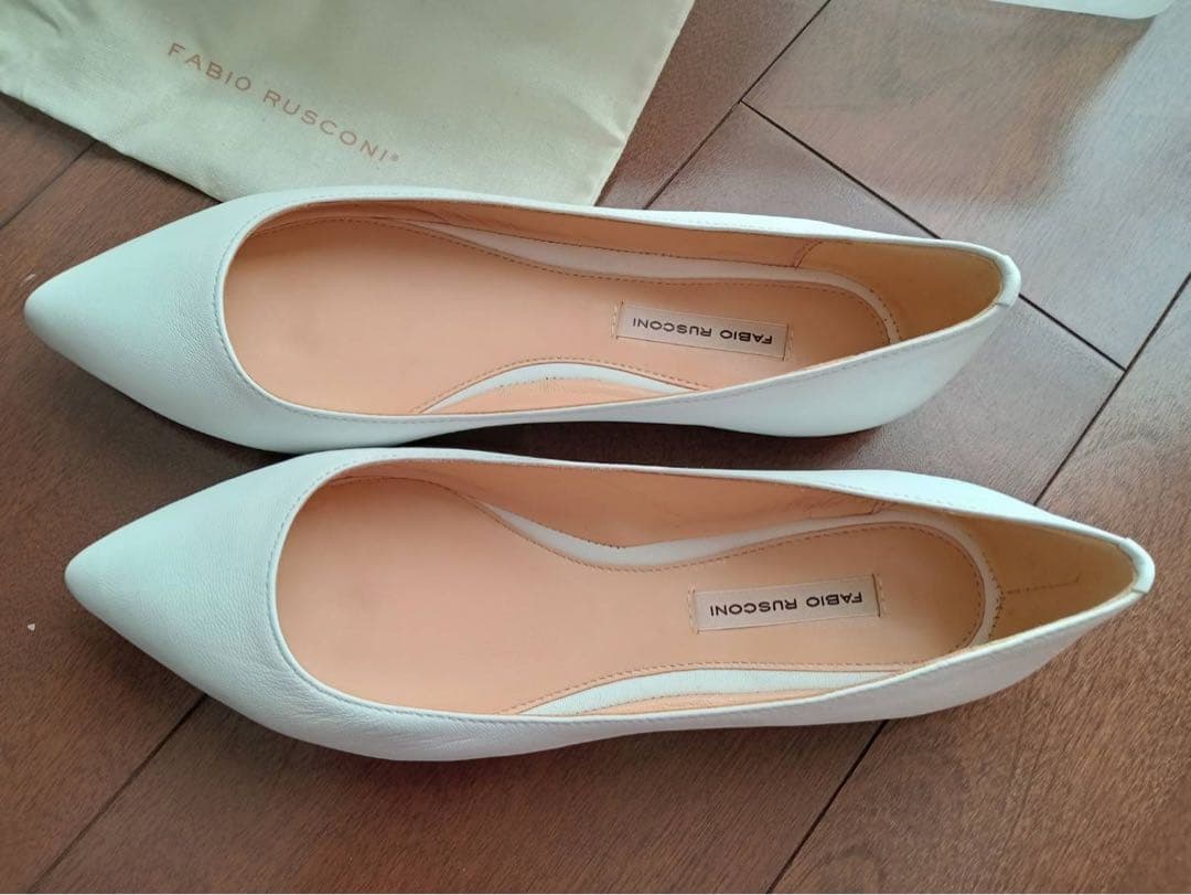 お値下げFABIO RUSCONI ポインテッドパンプス　36