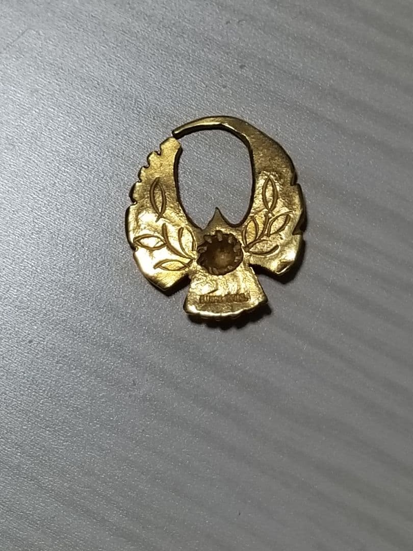 ビンゴブラザーズ　ゴールド　ピアス　左耳用　イーグルタイプ　24k