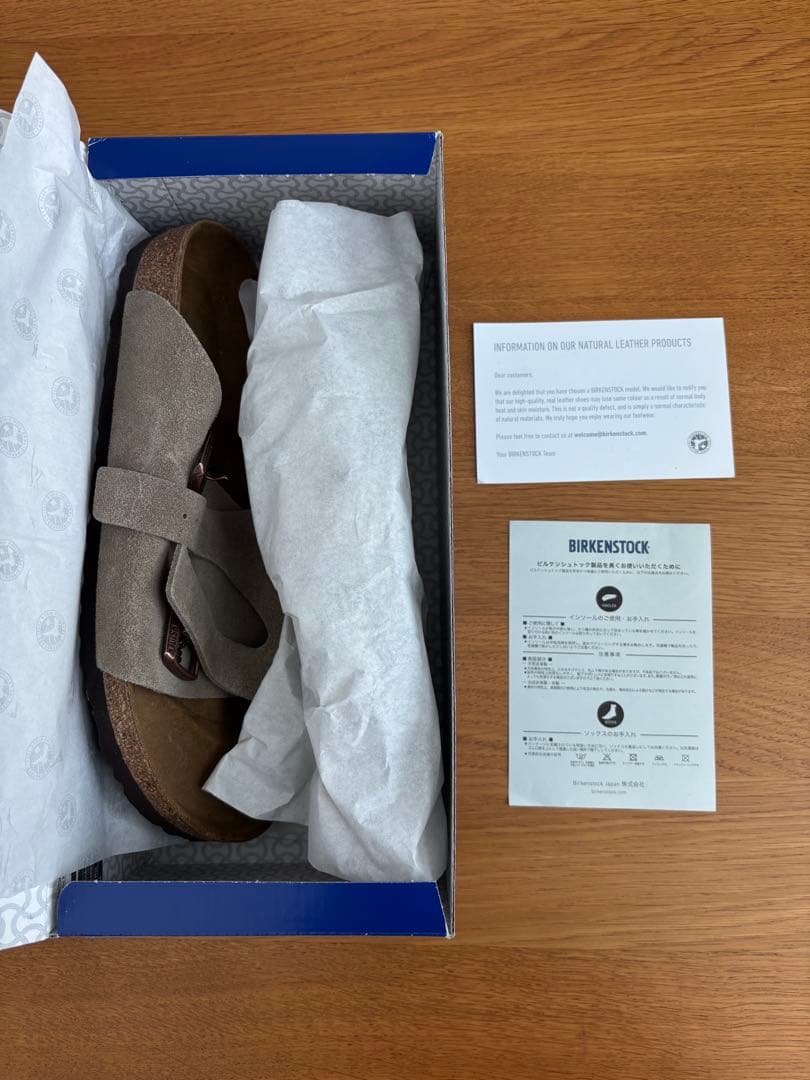 新品BIRKENSTOCK チューリッヒサンダル42