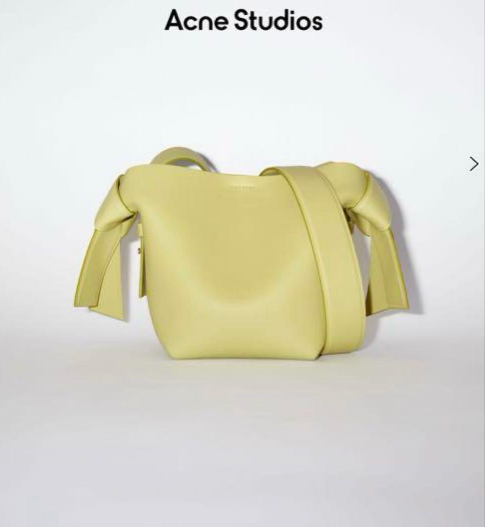 Acne Studios MUSUBI ミニショルダーバッグ アップルグリーン