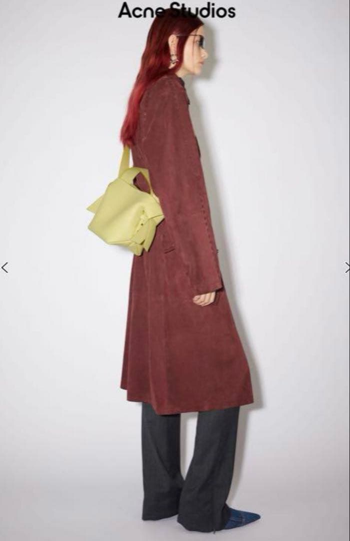 Acne Studios MUSUBI ミニショルダーバッグ アップルグリーン