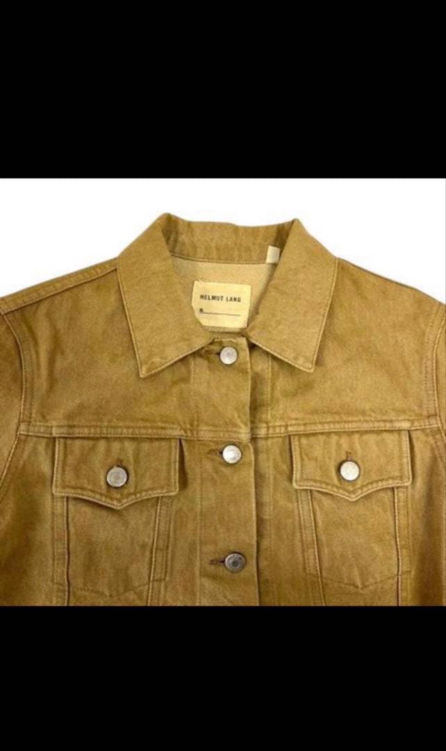 カ*伝様 ヘルムートラング HELMUT LANG デニムジャケット　ベージュ