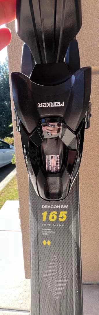 Völkl Deacon SW スキー板 165cm ブラック/イエロー