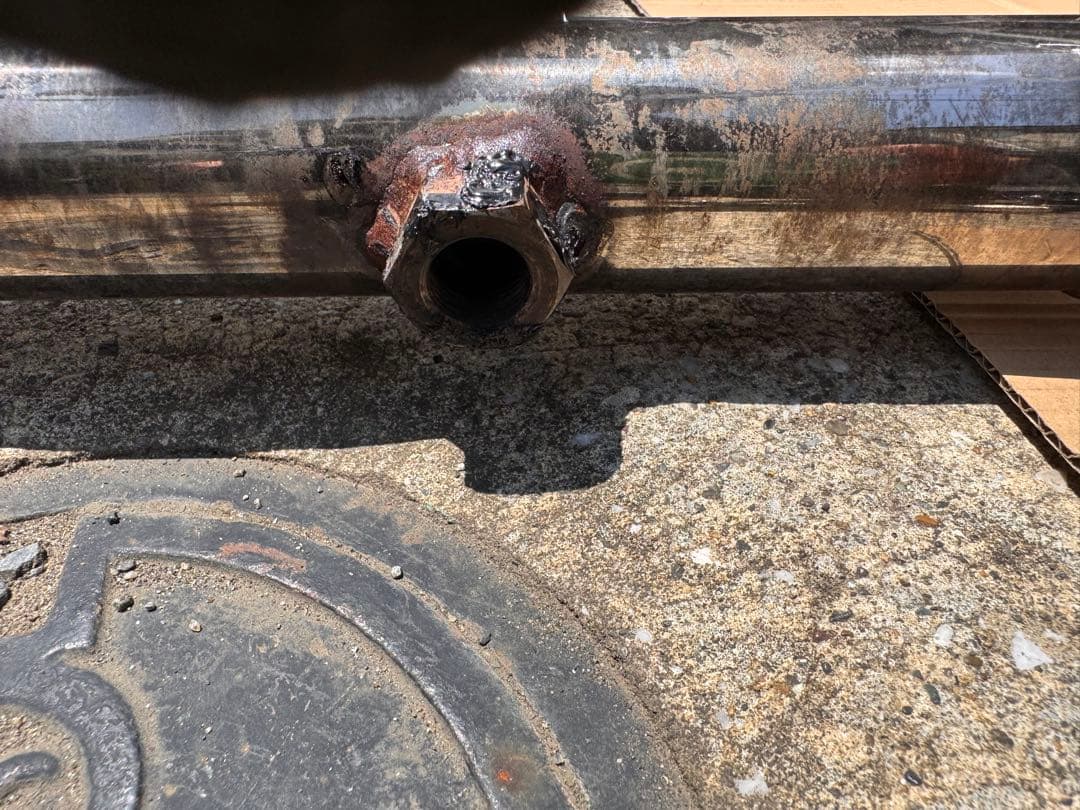 そ*ち様 マークx ワンオフ 中間マフラー ストレート 直管