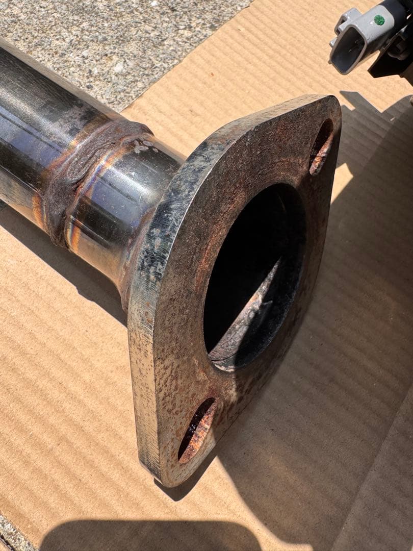 そ*ち様 マークx ワンオフ 中間マフラー ストレート 直管