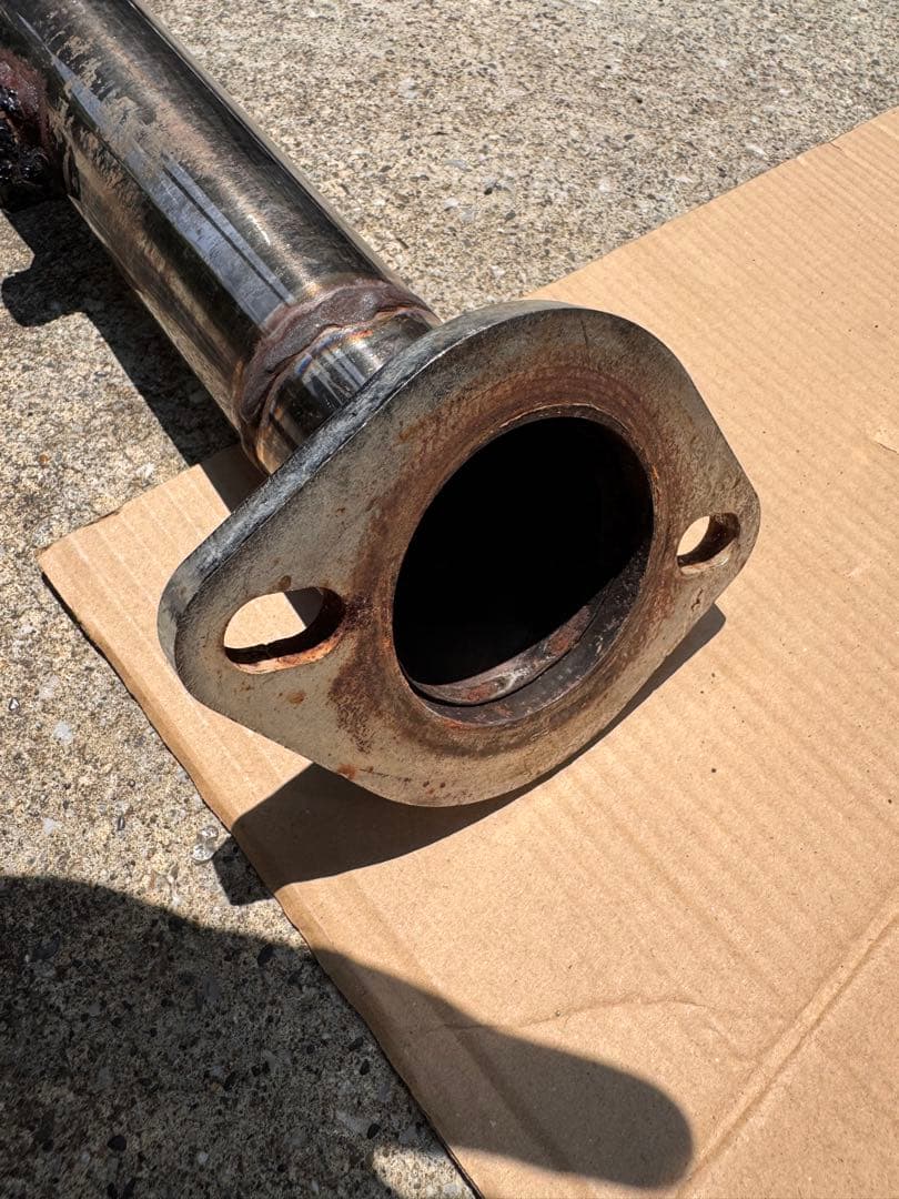 そ*ち様 マークx ワンオフ 中間マフラー ストレート 直管