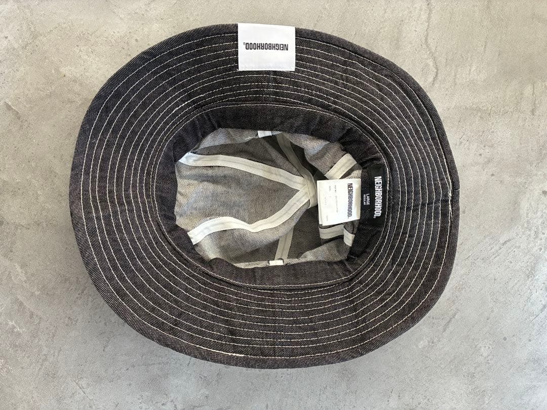 NEIGHBORHOOD CREW HAT ブラック　L ネイバーフッド