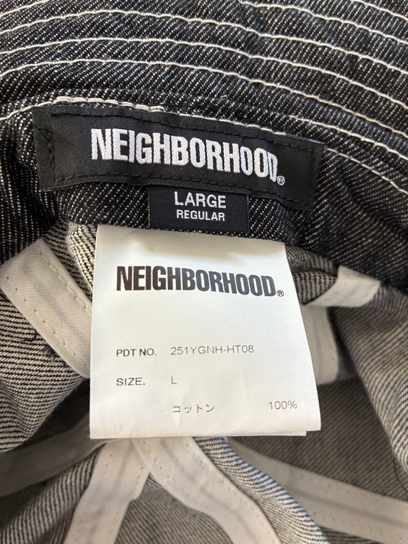 NEIGHBORHOOD CREW HAT ブラック　L ネイバーフッド