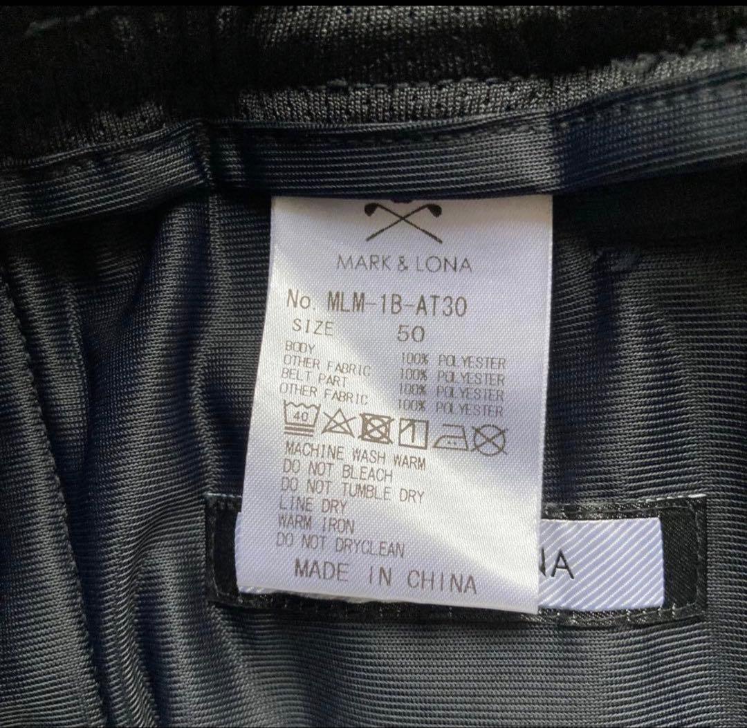 ⛳️極美品 メンズXL マークアンドロナ カモフラージュ柄 ハーフパンツ紺