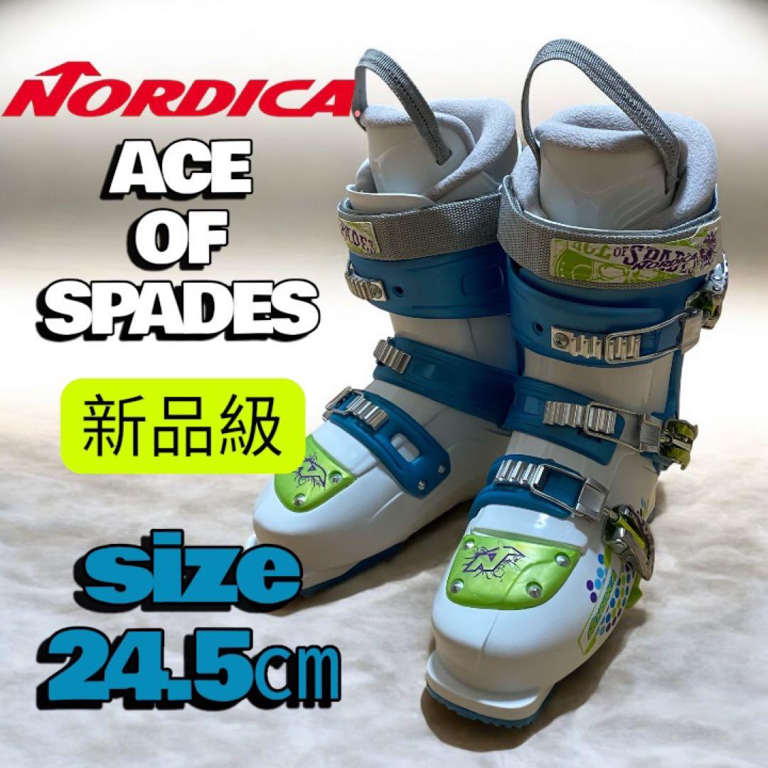 新品級✨NORDICA ACE OF SPADES スキーブーツ 24.5cm