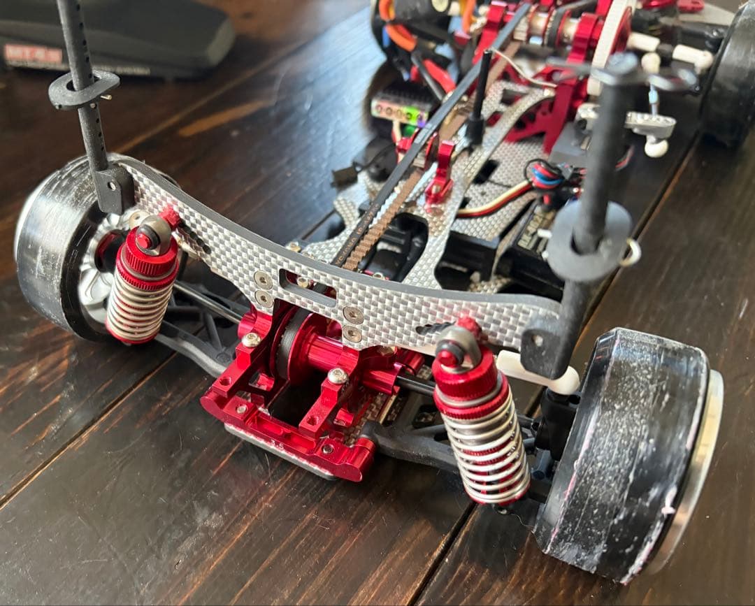 ヨコモ DIBVer2レッドバージョン ラジコン プロポ、メカ一式、充電器セット