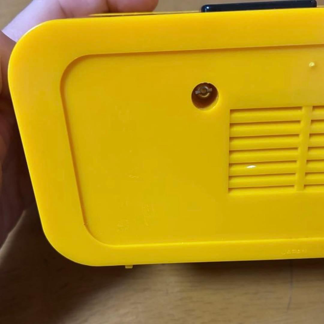 SEIKO パタパタ時計 DP666 T 黄色 昭和レトロ