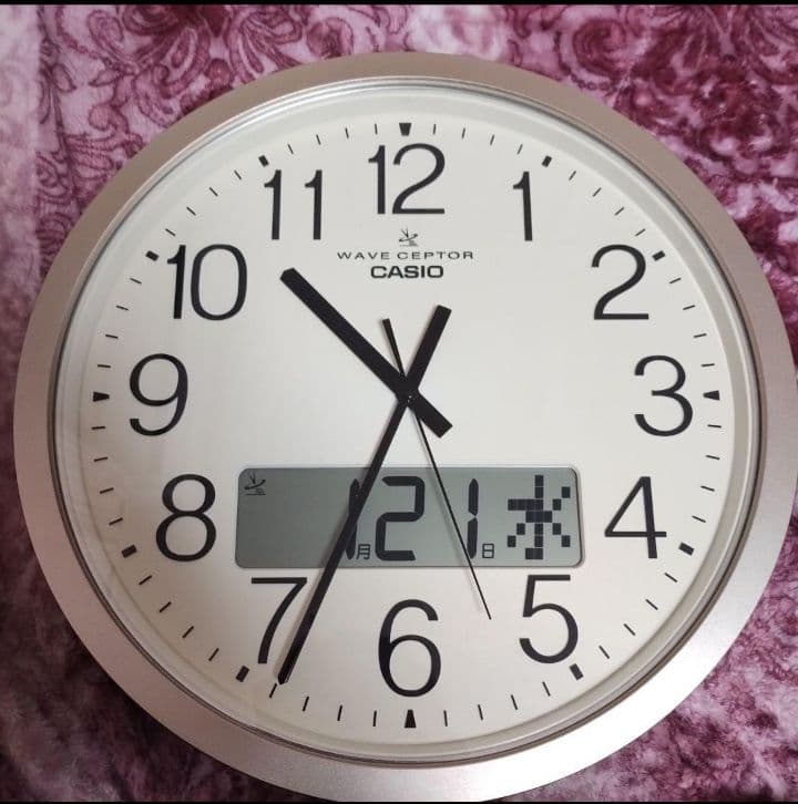 ★専用です★MAG シルバー　掛時計