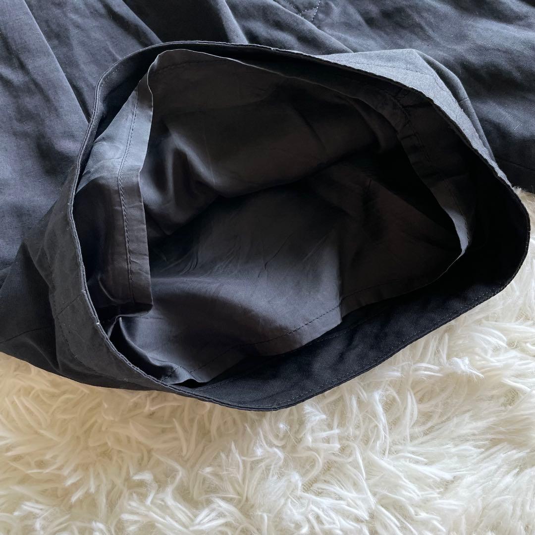 現行✨マディソンブルー　グルカショーツ　リネンブレンド　黒　01