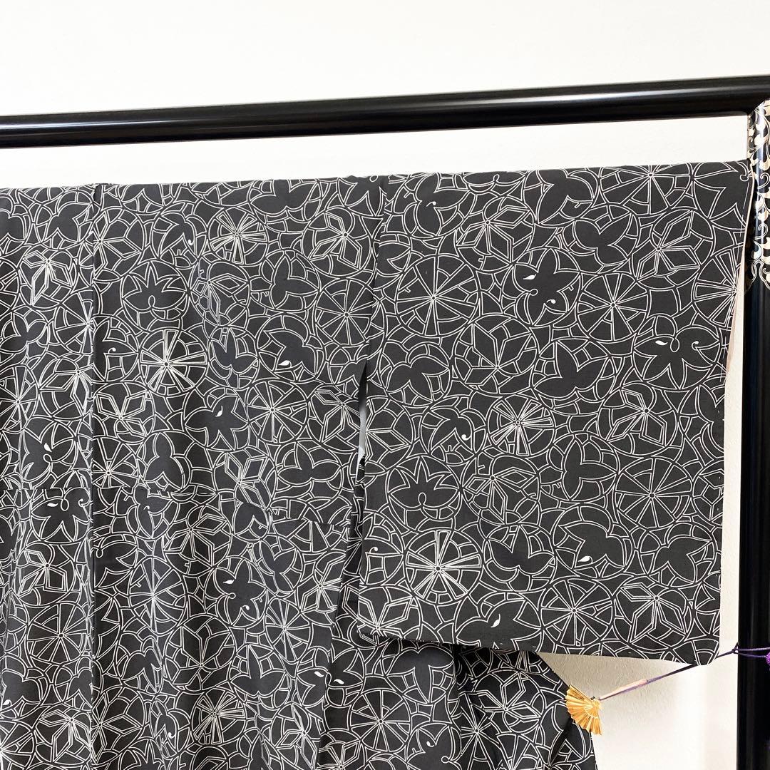 貴久樹 KIKUJU 品のある花 真綿紬 未使用品 正絹