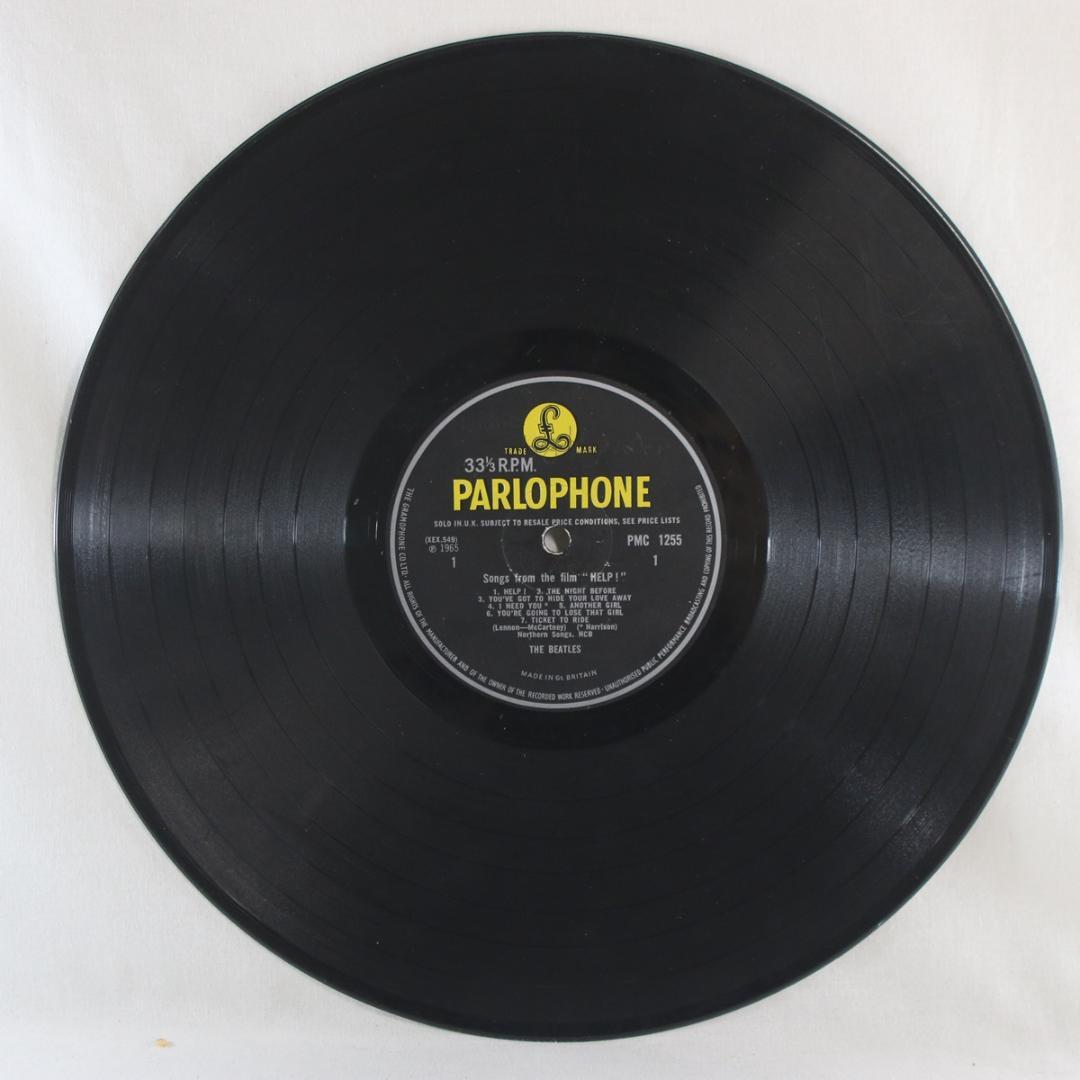 英LP The Beatles HELP! UK盤 Mono 1stプレス KT