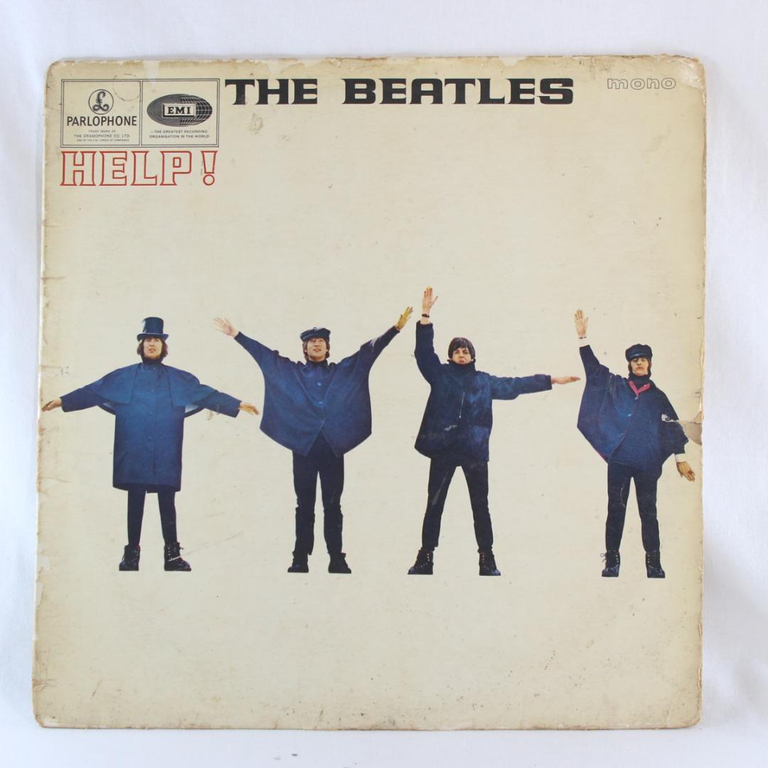 英LP The Beatles HELP! UK盤 Mono 1stプレス KT