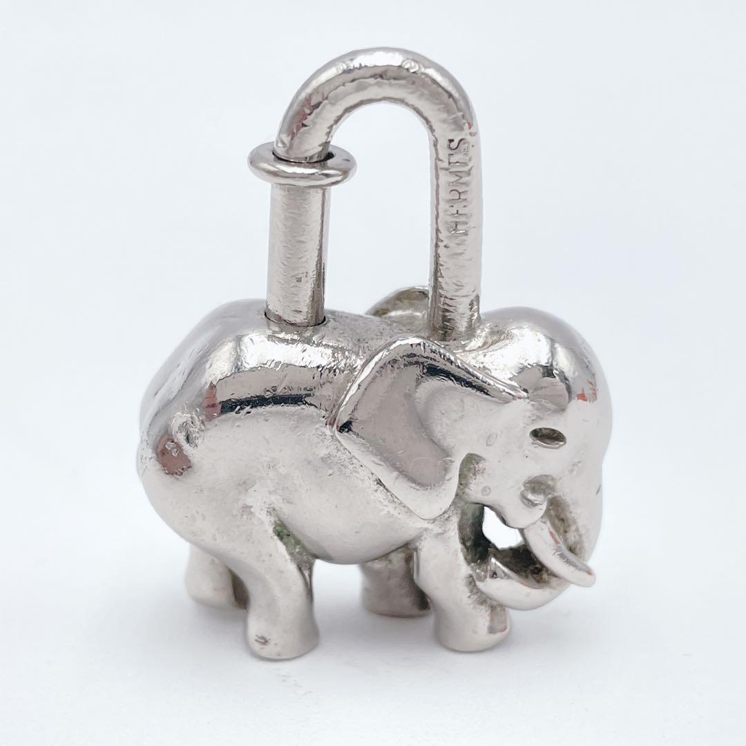 ✨️良品✨️限定 エルメス カデナ エレファント シルバー 像 チャーム