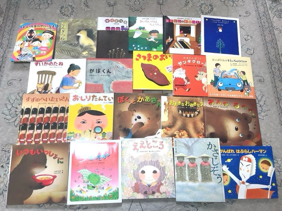 3歳～低学年　くもん推薦図書など　幼児からの絵本まとめ売り50冊　セット①