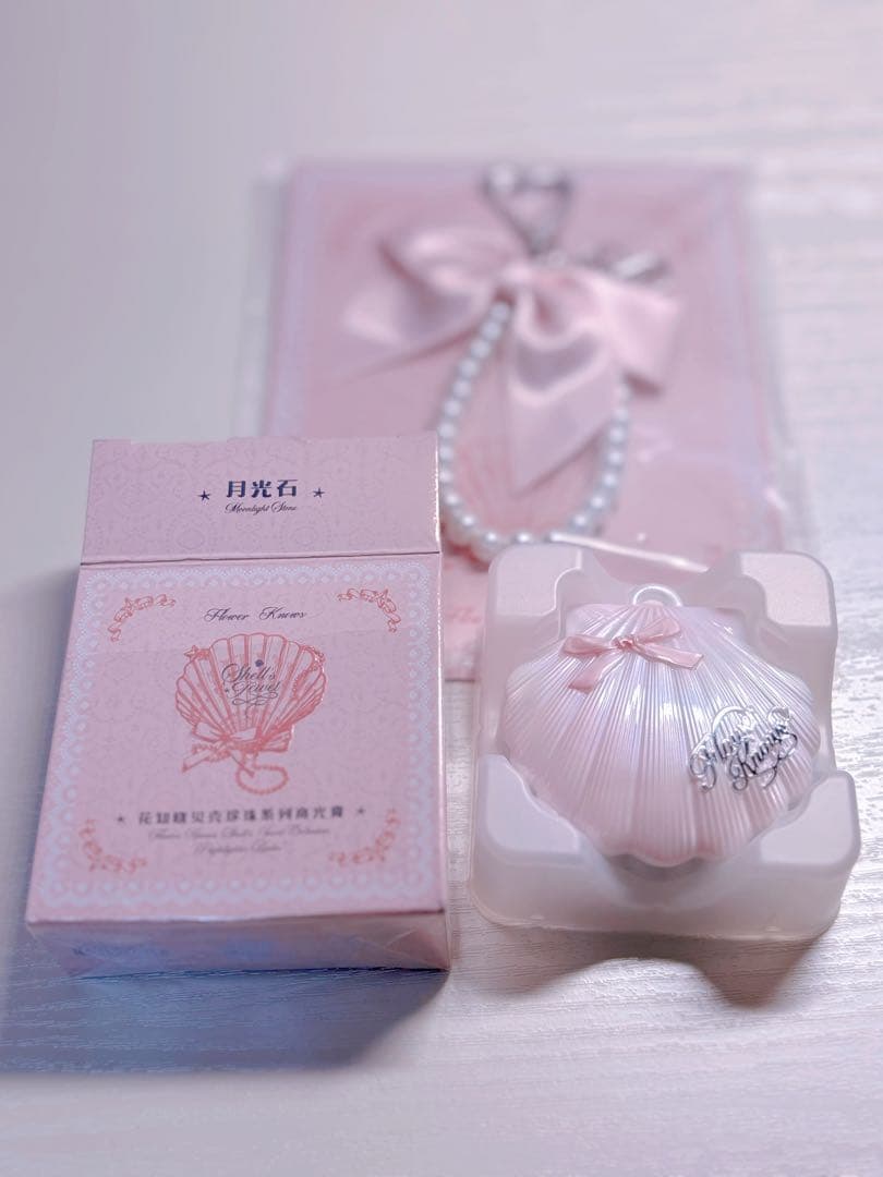 【新作】フラワーノーズ シェルズジュエルコレクション　ピンクの7点お得フルセット