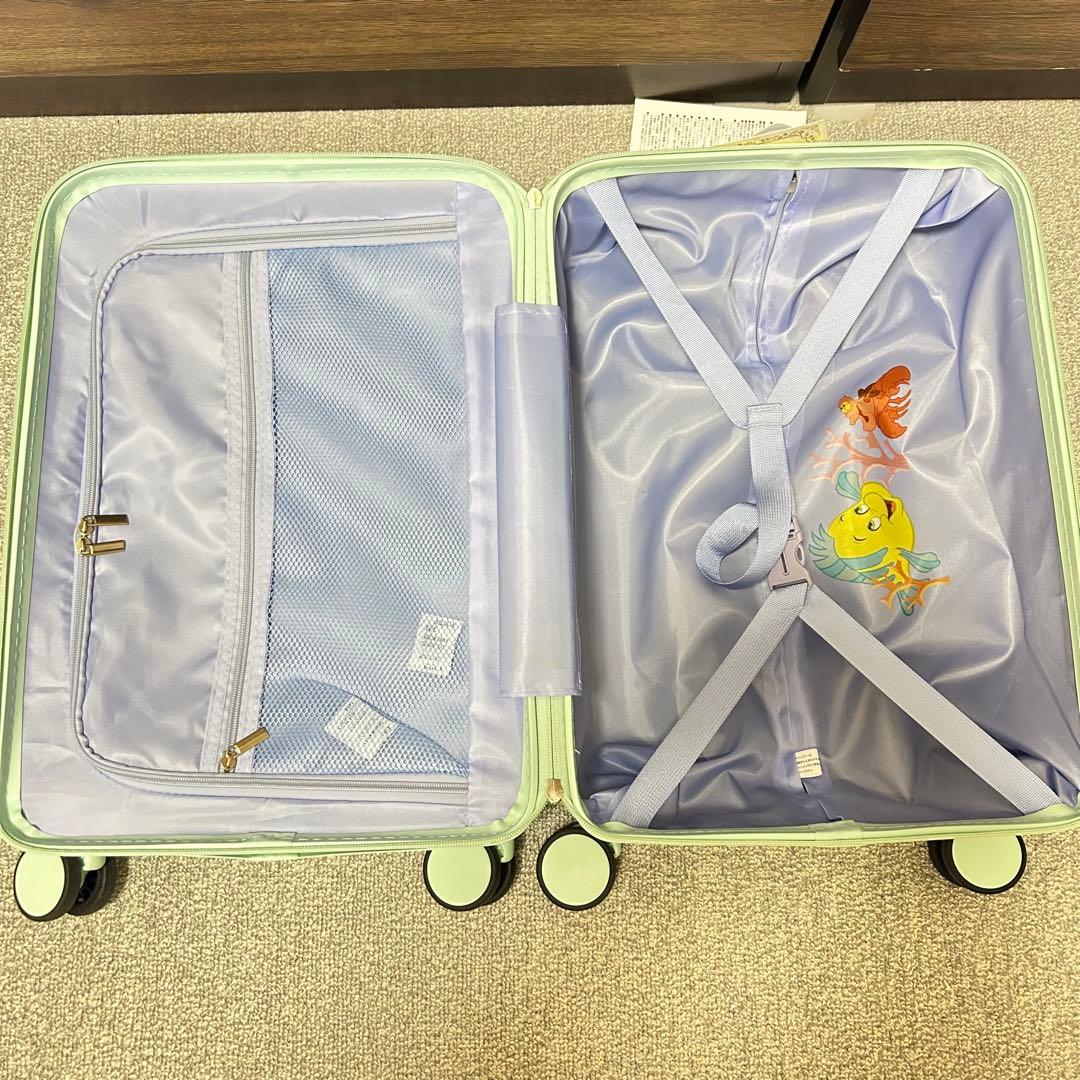 ディズニー しまむら アリエル ちはるさん スーツケース 5点セット　キャリー