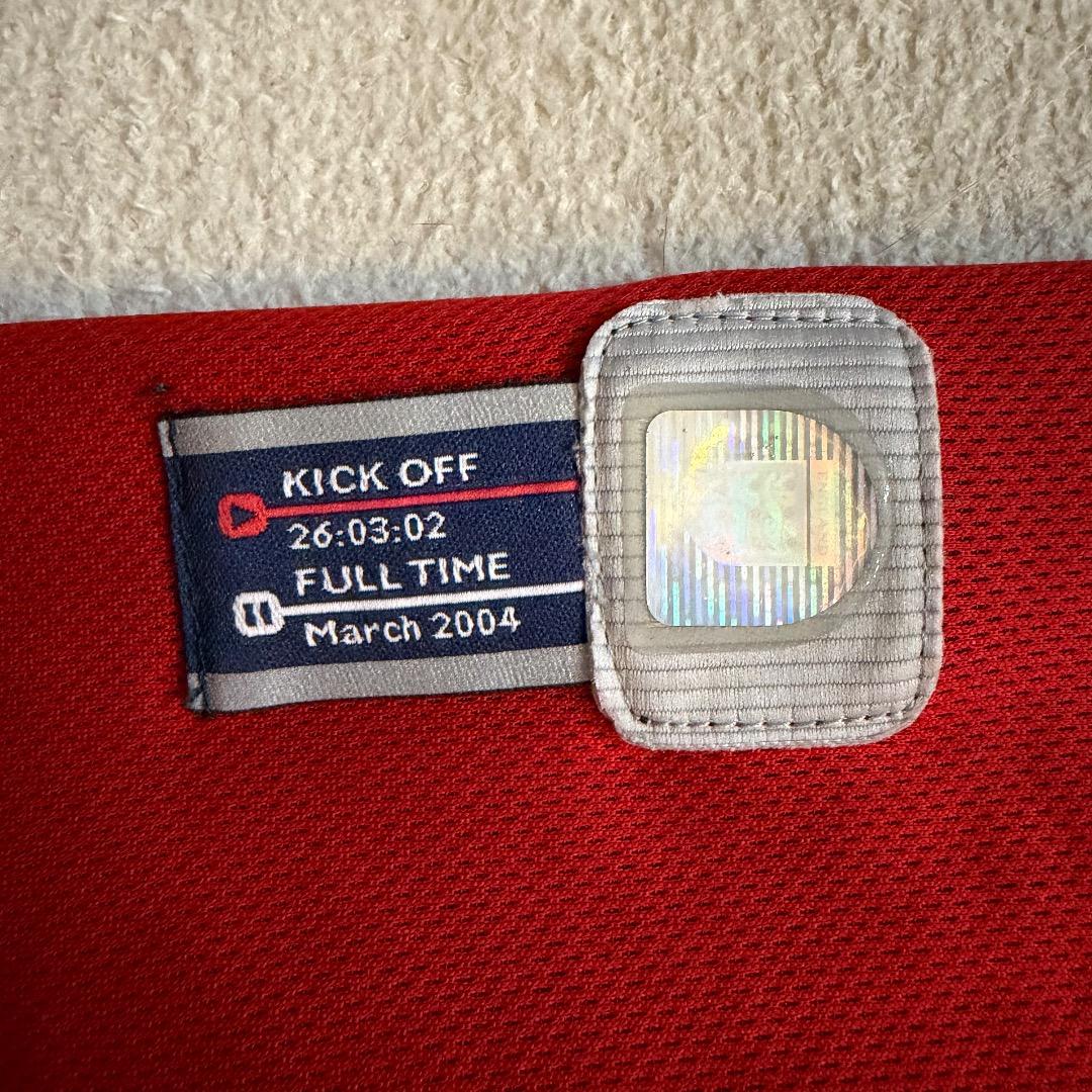 【新品未使用】ベッカム 2002 イングランド代表 日韓W杯 ユニフォーム