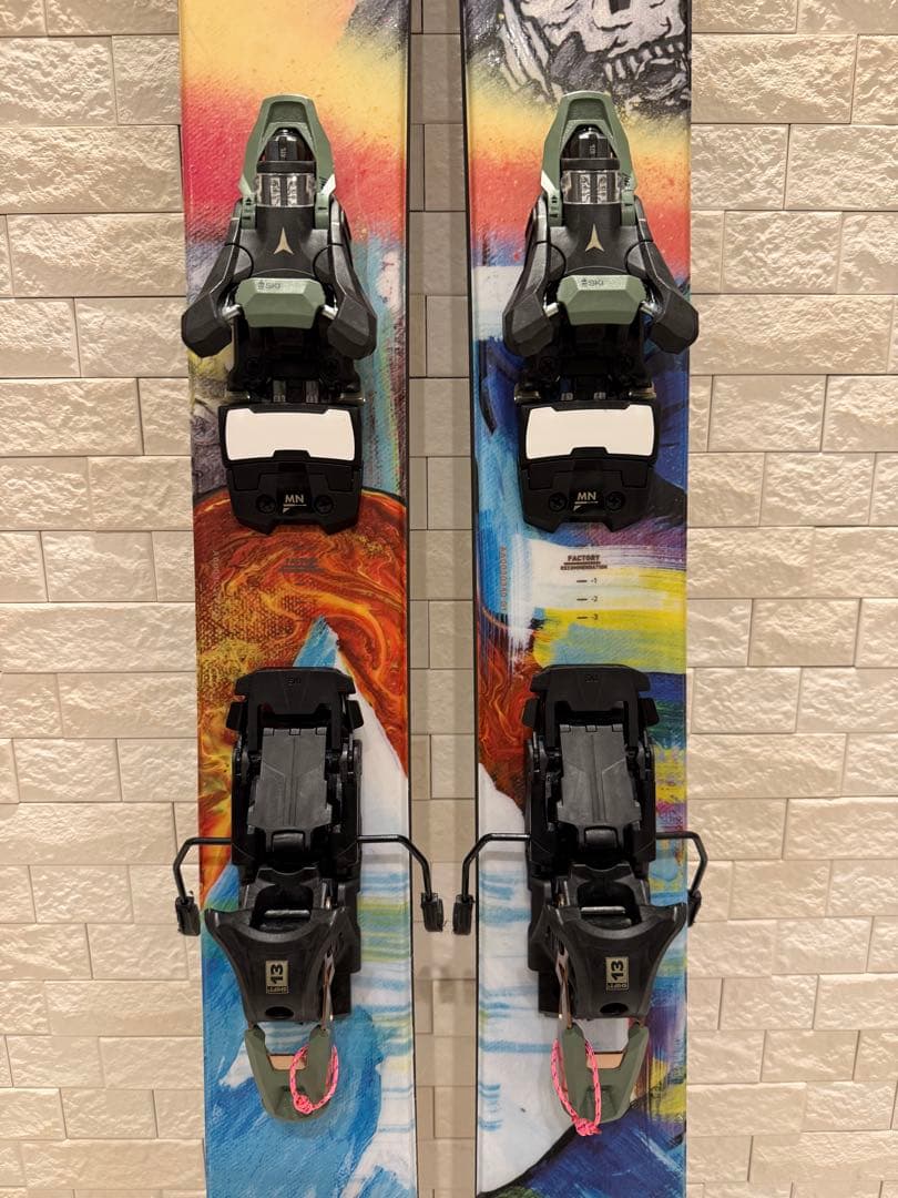 フ*ん様 ATOMIC BENT 120 184cm スキー shift 2.0