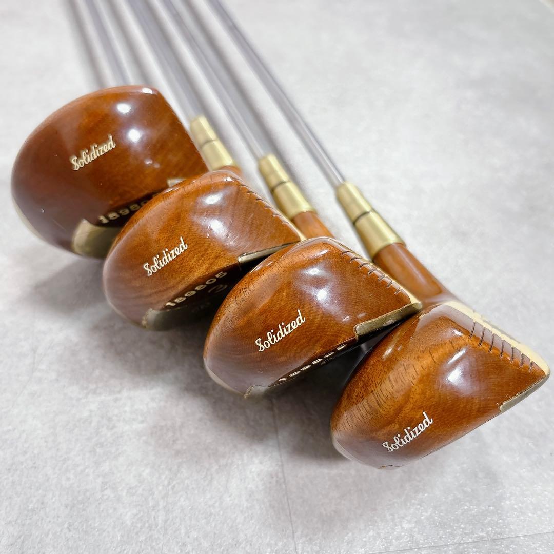 V698 ケネス・スミス ハンドメイド 木製 ウッド 4本セット