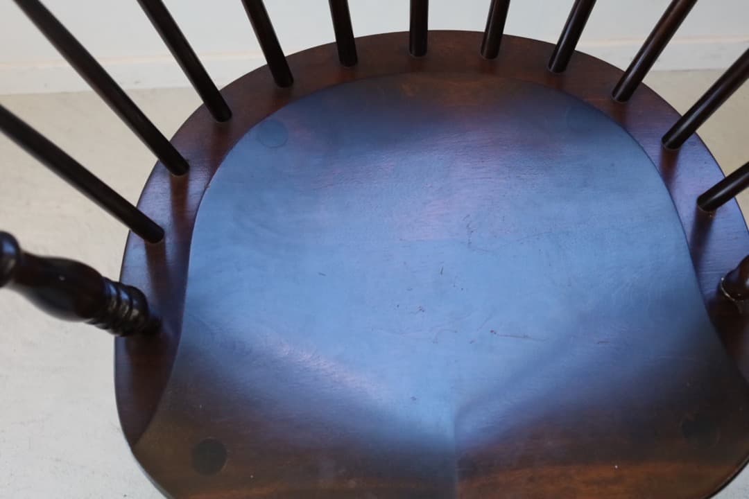 Bubu　松本民藝家具　キャプテンチェア　木製アームチェア ダークブラウン