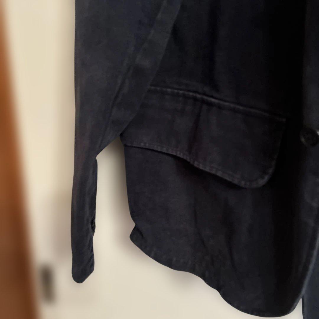 カパルビオ　テーラードジャケット ダークネイビー　ヴィンテージ