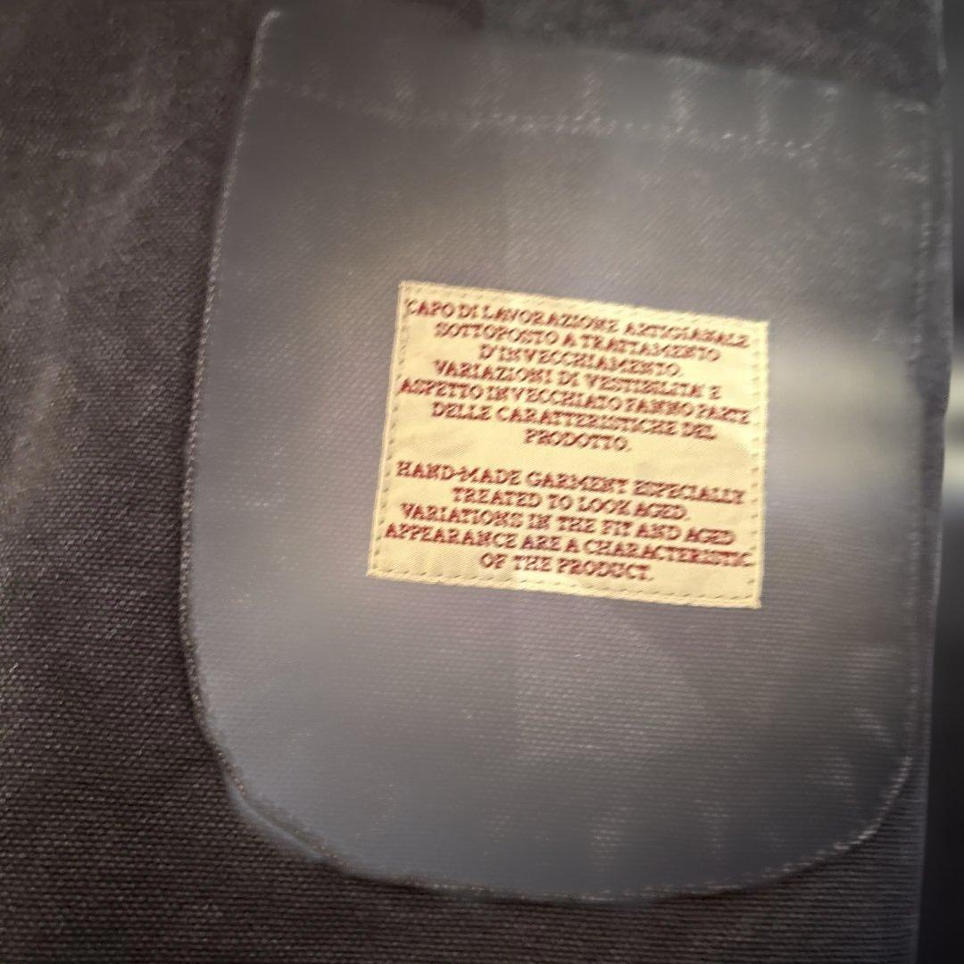 カパルビオ　テーラードジャケット ダークネイビー　ヴィンテージ