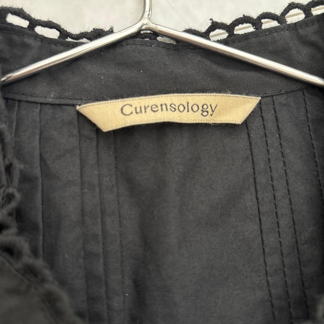 【今期　タグ付き新品】カレンソロジー コットンレースオールインワン　黒