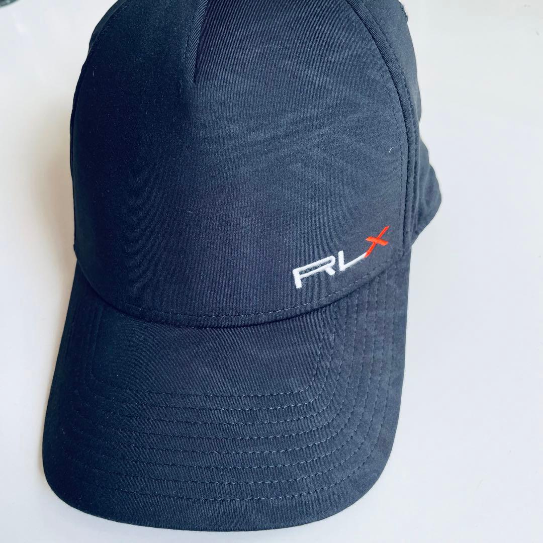 美品　スポーティーな雰囲気薫るストレッチが効いた誰でも被れるRLXラルフローレン