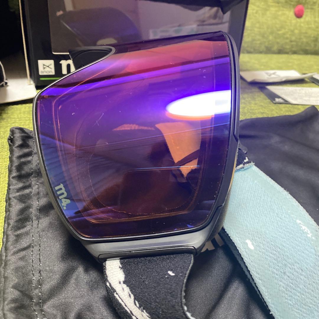 anon m4 ゴーグル　ボーナスレンズ　MFI スノーボード