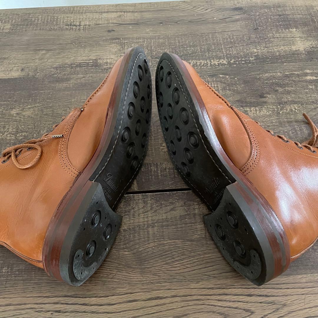Tricker’s Gold Handsewn US8 fitting5
