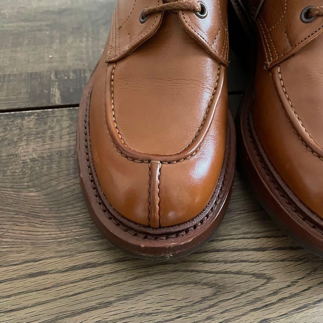 Tricker’s Gold Handsewn US8 fitting5