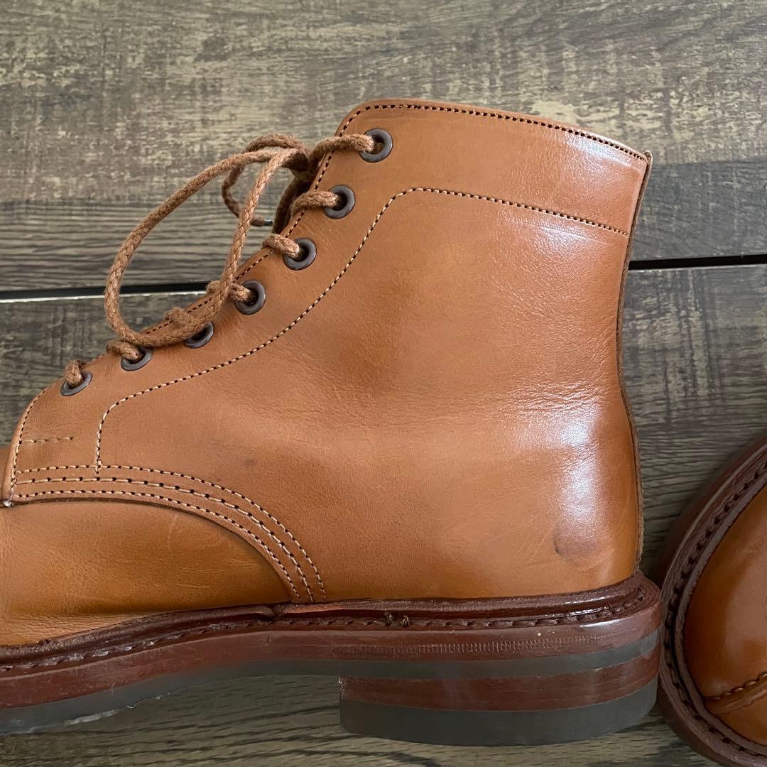 Tricker’s Gold Handsewn US8 fitting5