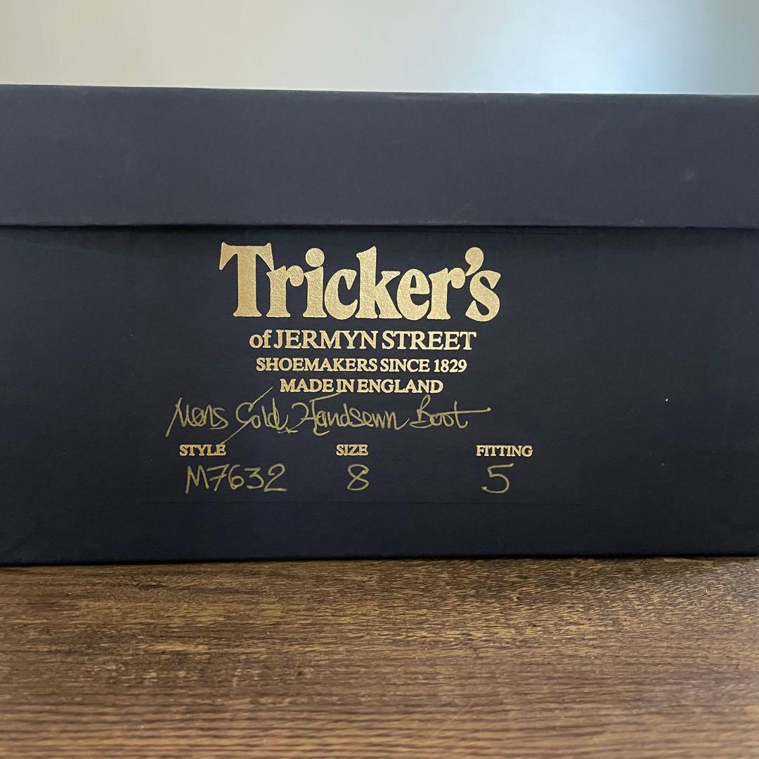 Tricker’s Gold Handsewn US8 fitting5