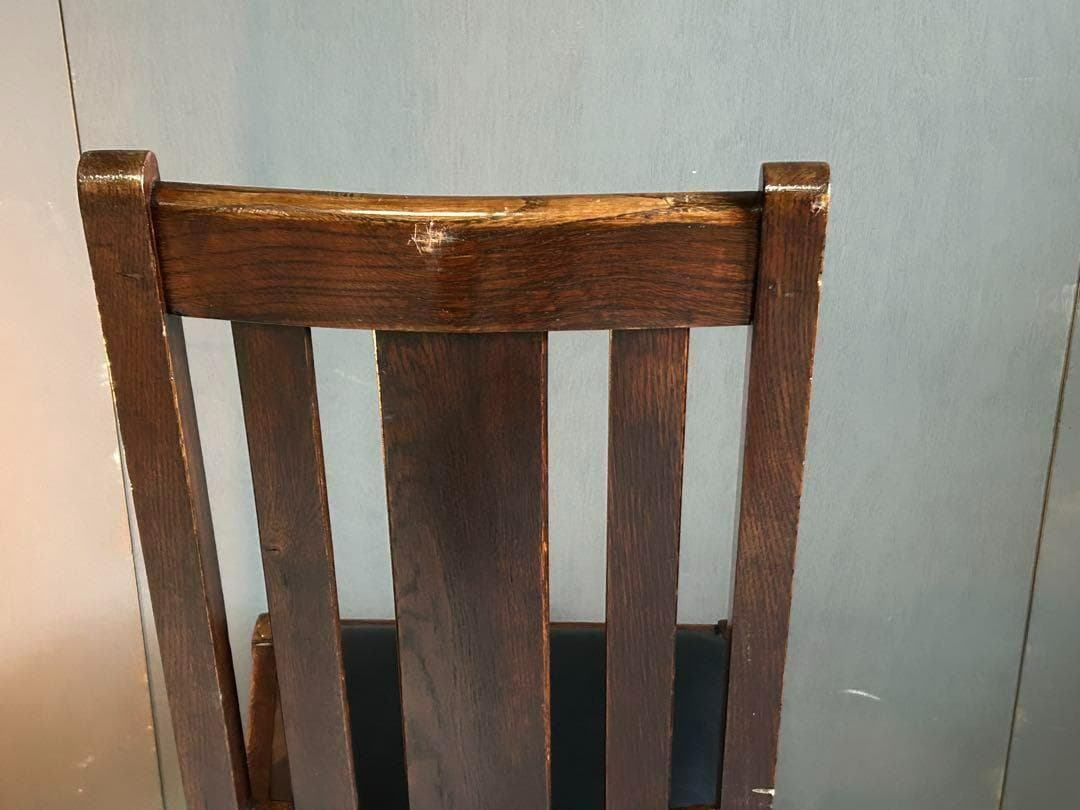 ②　英国　イギリス　ロイズアンティークス　ハイバックチェア　高浮き彫り　GY