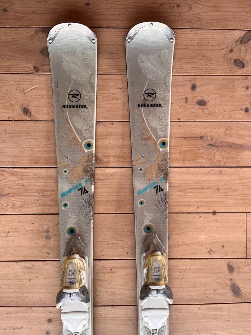 ROSSIGNOL 孔雀、希少　スキー ビンディング付