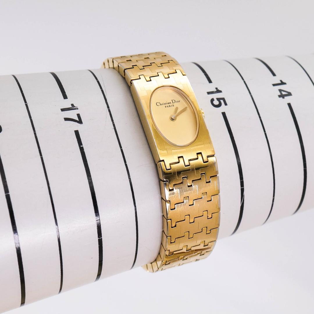 稼働 Christian Dior 腕時計 ミスディオール バングル 2434