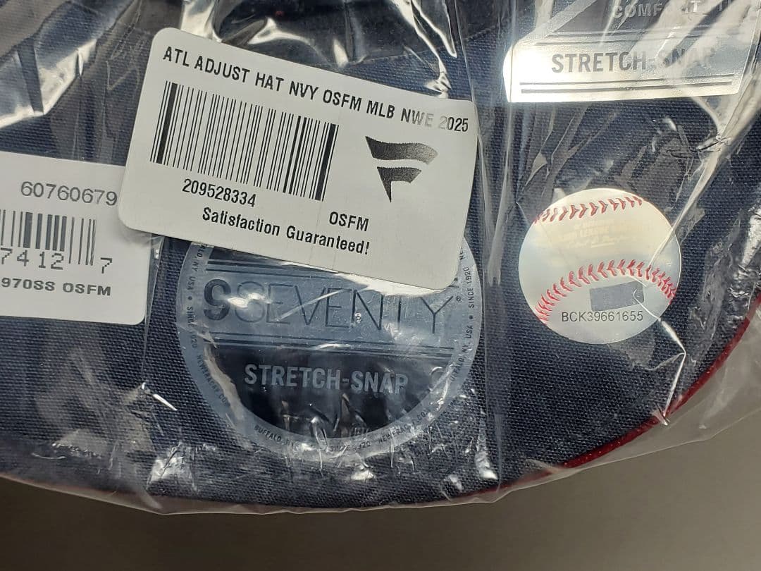 MLB スピードウェイクラシック ブレーブス ニューエラ 9Seventy 帽子