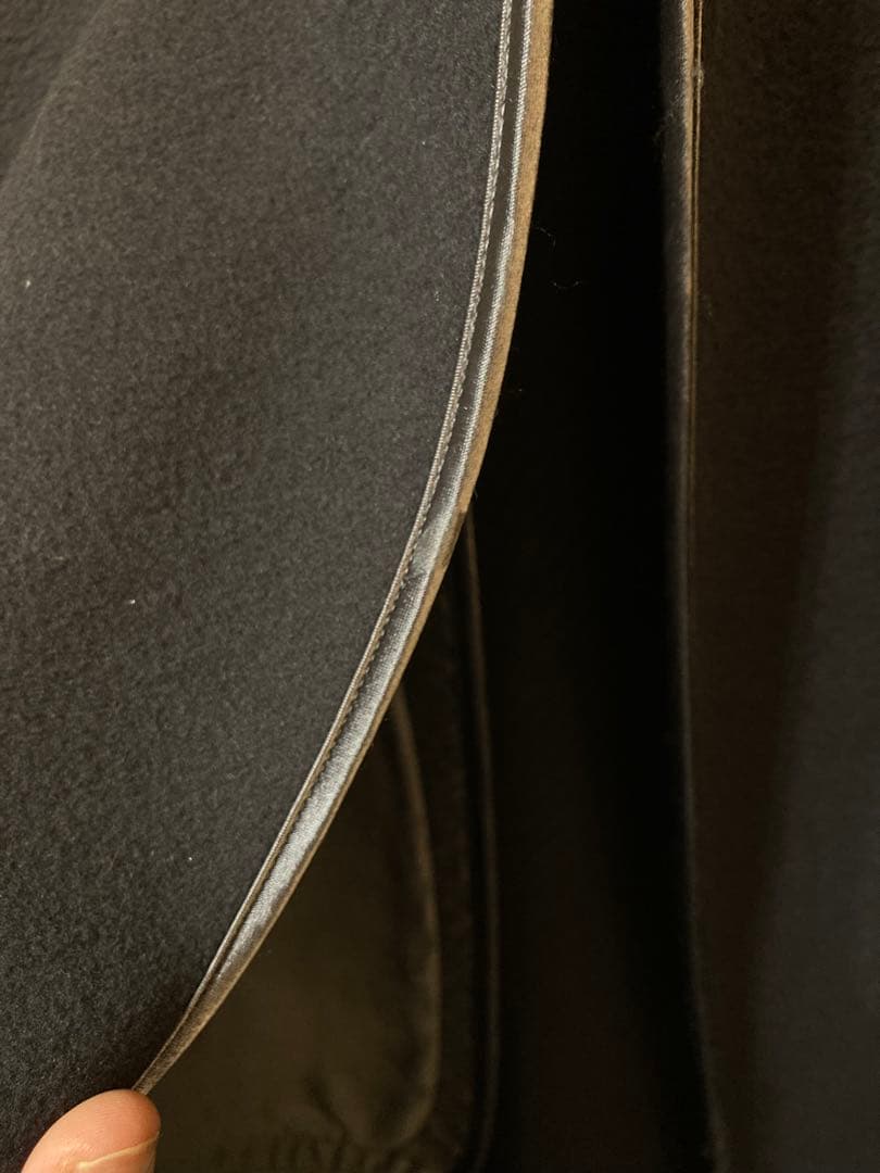 【売り切り価格❣️】ATON エイトン　パイピングガウンコート