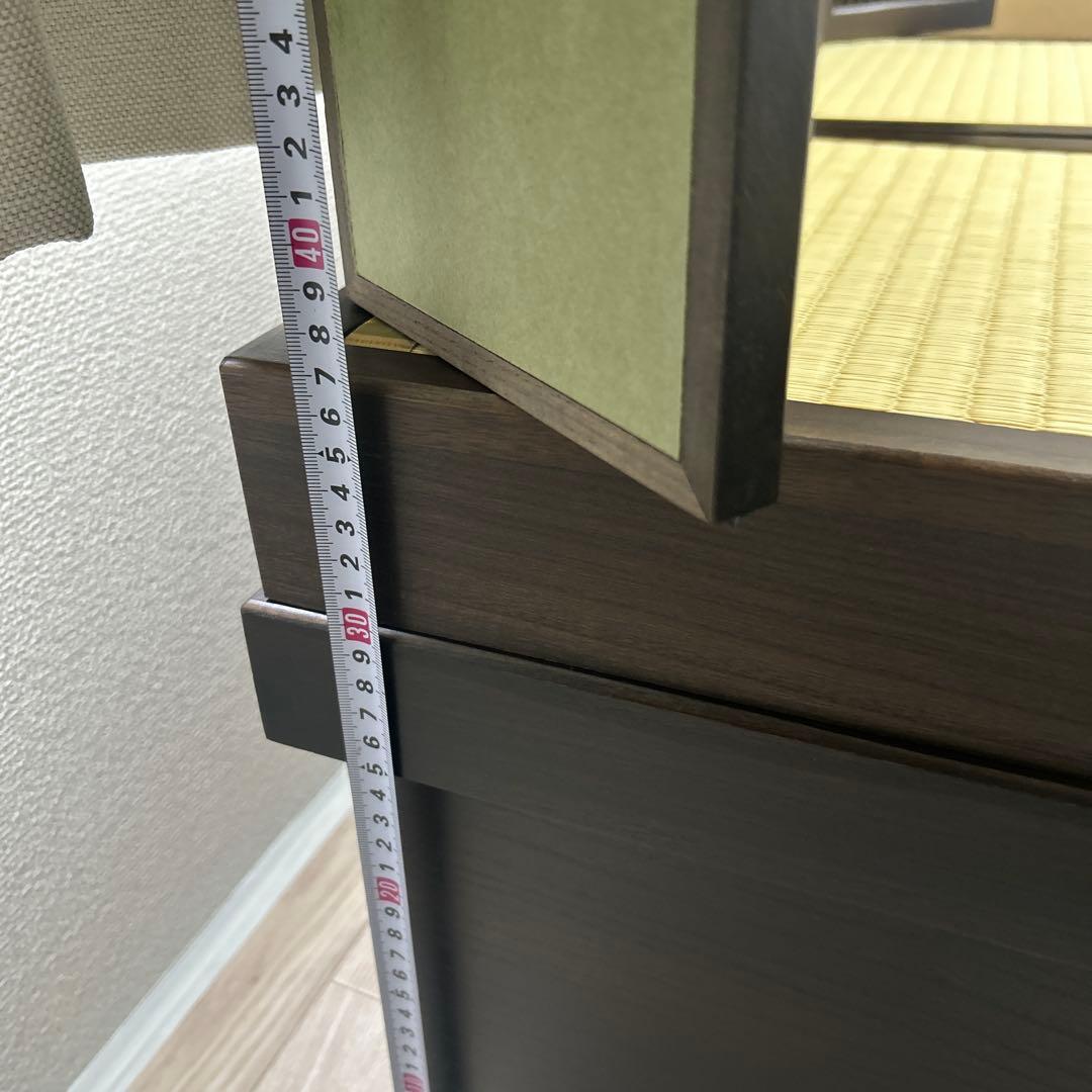 雛人形 飾り棚&収納箱 屏風