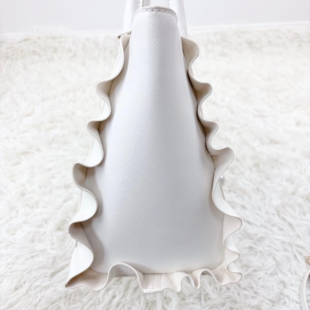 希少✨SAMANTHAVEGA フリル2wayバッグ 白 カードキャプターさくら