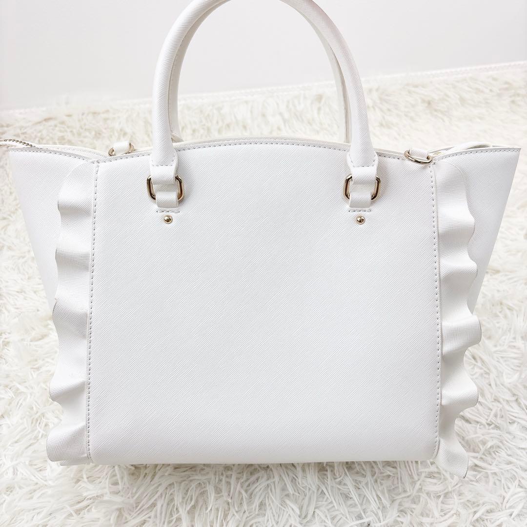 希少✨SAMANTHAVEGA フリル2wayバッグ 白 カードキャプターさくら