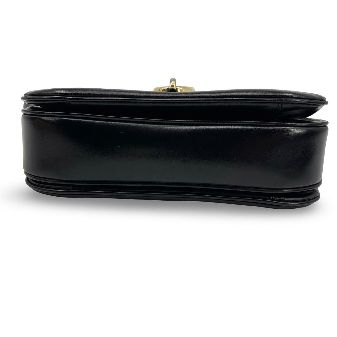 極美品】CELINE セリーヌ ショルダーバッグ ゴールド金具　オールド 革