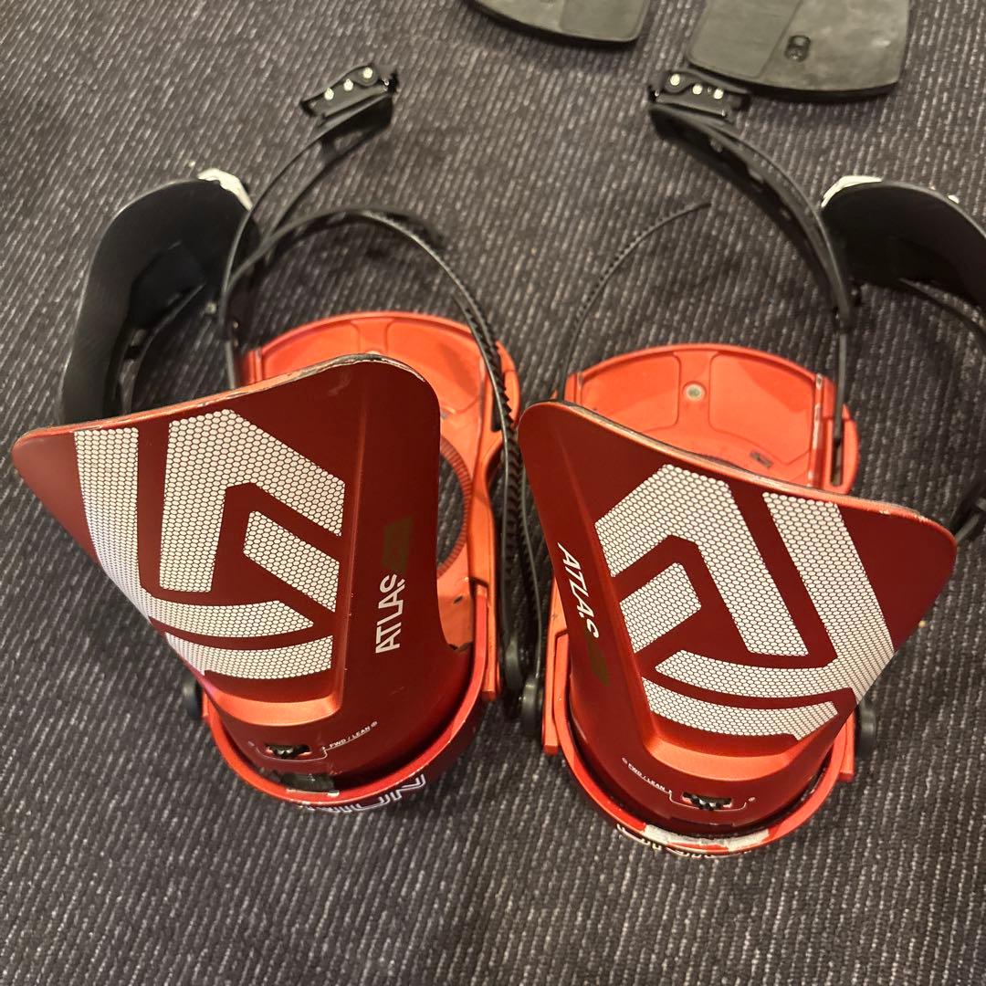 UNION ATLAS PRO ビンディング Sサイズ メタリックレッド