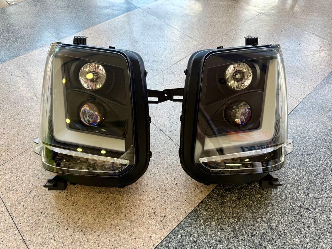 ライツ　DA17W エブリイワゴン3Dライトバー ヘッドライト［流星バージョン］