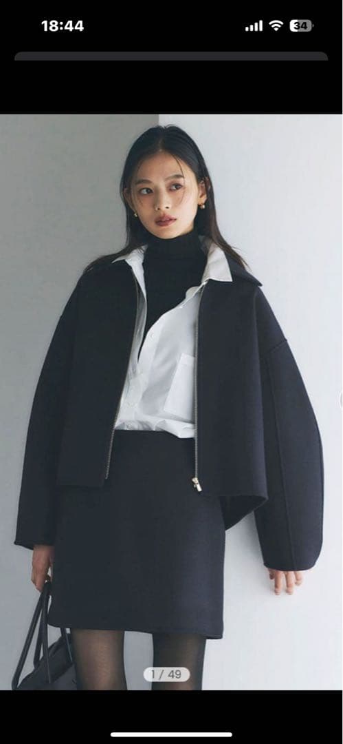 ❤︎新品未使用❤︎ anuans リバーウールショートコート